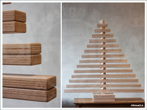 Albero di Natale in legno