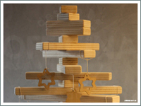 Albero di Natale in legno